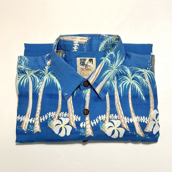 Kahala Hawaiian Shirt John Severson Mens Size XL Button Shirt Short Sleeve Rayon - Picture 7 of 11